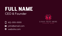 Hand Massage Relaxation Business Card Preview