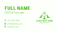 Green Natural Plant Business Card Image Preview