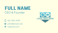 Globe College Graduation  Business Card Design