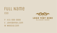 Golden House Roofer Business Card Image Preview