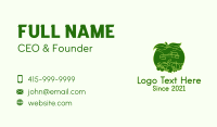 Natural Vegetable Patch Farm  Business Card Image Preview