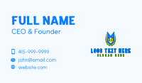 Poseidon Banner Flag Business Card Preview