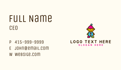Colorful Dwarf Toy Business Card Image Preview