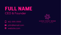 Flower Beauty Spa Business Card Image Preview