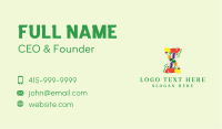 Healthy Organic Produce Business Card Image Preview