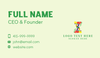 Healthy Organic Produce Business Card Design