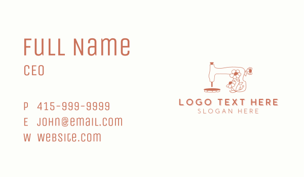 Artisan Sewing Machine  Business Card Design Image Preview