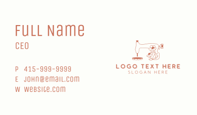 Artisan Sewing Machine  Business Card Image Preview