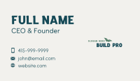 Organic Brand Wordmark Business Card Image Preview