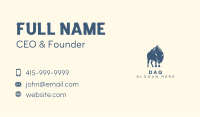 Mountain Buffalo Bison Business Card Image Preview