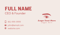 Eyelash & Eyebrow Makeup Business Card Image Preview