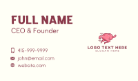 Brain Running Quiz Business Card Image Preview