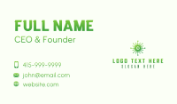 Green Lung Compass Business Card Image Preview