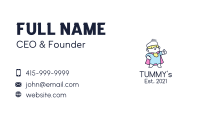 Baby Superhero Business Card Image Preview