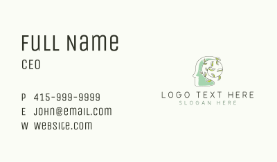 Natural Mental Therapy Business Card Image Preview