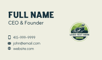 Gardening Lawn Care Mower Business Card Preview