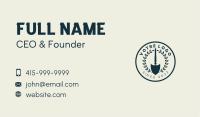 Wreath Shovel Landscaping Business Card Image Preview