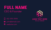 Digital Hexagon Agency Business Card Image Preview