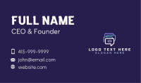 Chat Programming Software Business Card Image Preview