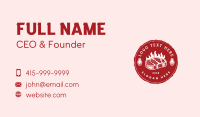 Meat Gourmet Steak Business Card Preview