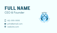 Pressure Washer Water House Business Card Image Preview