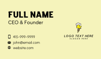 Beer Thunder Bolt  Business Card Preview