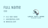 Modern Abstract Letter Business Card Image Preview