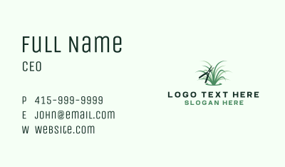 Lawn Grass Cutter Business Card Image Preview