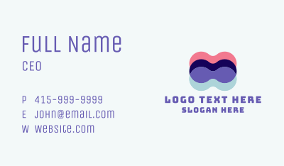 Advertising Startup Agency Business Card