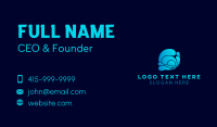 Ocean Water Wave Business Card Image Preview