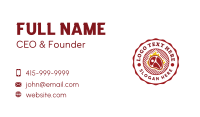 Barbecue Grill Meat Business Card Preview