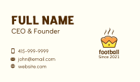 Hot Royal Bread Business Card Image Preview