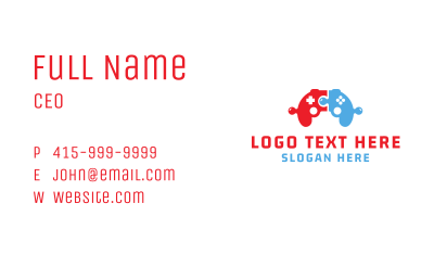 Puzzle Game Business Card Image Preview