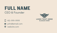 Industrial Hammer Carpentry Business Card Image Preview