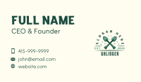 Shovel Garden Landscaping Business Card Image Preview