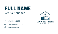 Storage Freight House Business Card Design