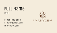 Cowgirl Hat Western Fashion Business Card Image Preview