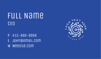 Mechanical Cog Circuit Business Card Image Preview