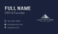 Generic Pyramid Studio Business Card Design