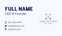 Square Arrow Letter Business Card Image Preview