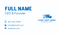 Logistics Delivery Truck Business Card Preview