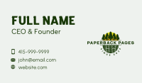 Woodwork Carpentry Forest Business Card Image Preview