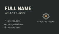 Antique Store Star Frame Business Card Design