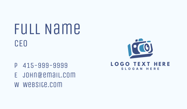 Camera Photo Image Business Card Design Image Preview