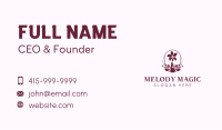 Wellness Spa Flower Business Card Image Preview