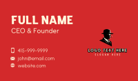 Mysterious Anonymous Gentleman Business Card Design