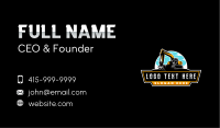 Excavator Machine Contractor Business Card Image Preview