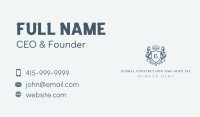 Fashion Royalty Shield Business Card Image Preview