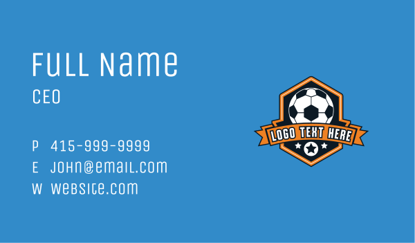 Football Athletic Sport Business Card Design Image Preview