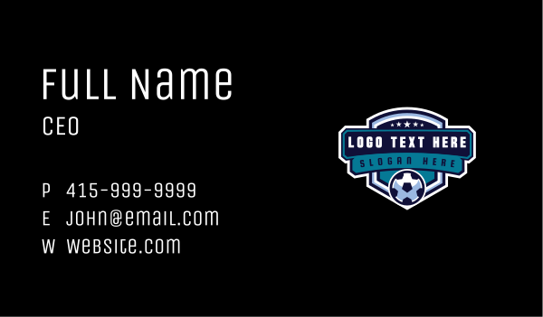 Football Sports Soccer  Business Card Design Image Preview